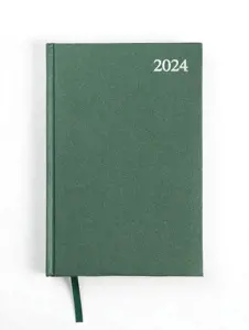Kalendorius STANDARD 2024, PVC, A5, žalia
