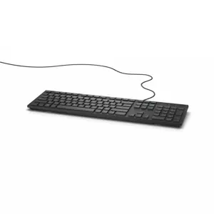 DELL KB216, pilno dydžio (100%), laidinis, USB, QWERTY, juodas