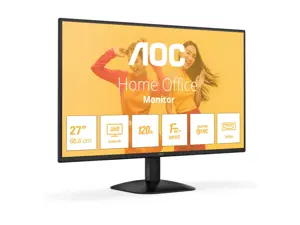 LCD Monitor AOC 27 " 2560 x 1440 pixels Quad HD Native aspect ratio 16:9 LED Flat Q27B35S3
