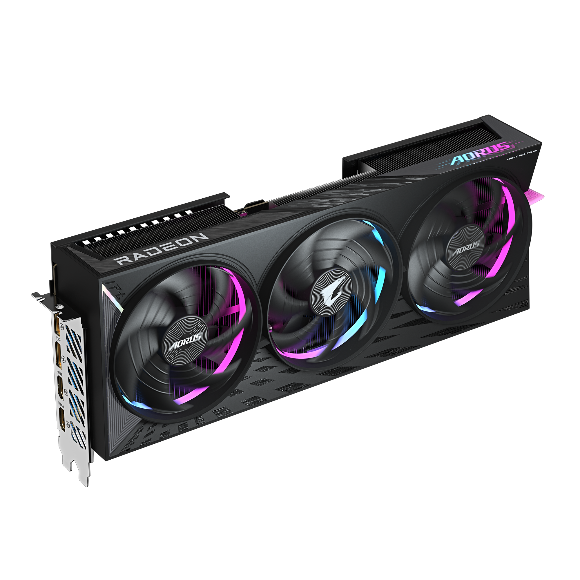 Vaizdo plokštė GIGABYTE Radeon RX 9070 XT 16 GB, GDDR6, GV-R9070XTAORUS E-16GD 1.0