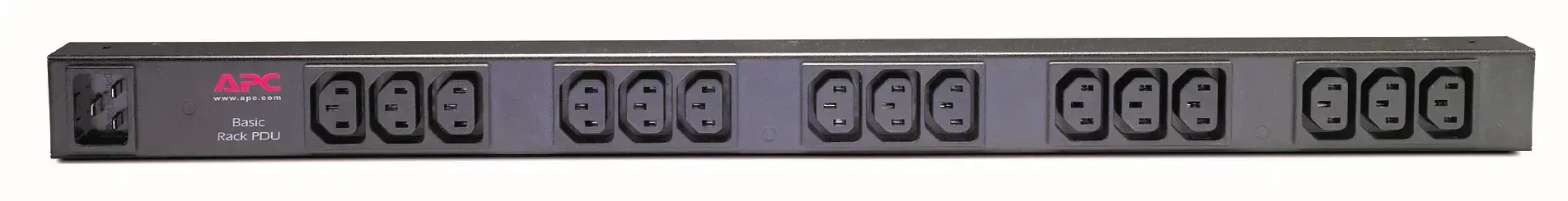 APC Basic Rack PDU AP9572, Basic, 0U, Vertical, Black, 15 AC outlet(s), C13 coupler