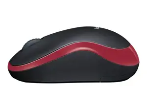 LOGITECH M185 belaidė pelė - raudona - EWR2