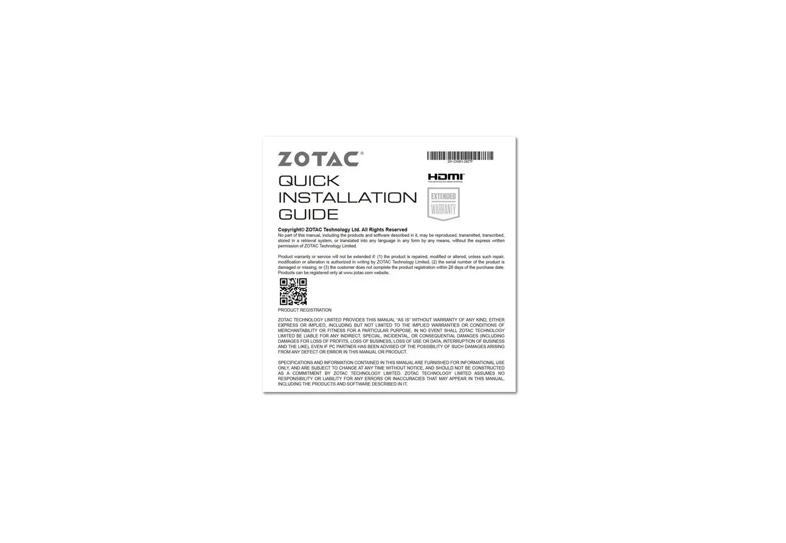 Vaizdo plokštė ZOTAC GeForce RTX 3050 8 GB, GDDR6, ZT-A30500K-10M