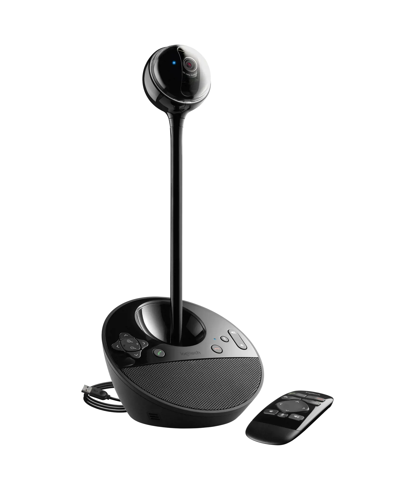 "Logitech BCC950 ConferenceCam", "Full HD", 1920 x 1080 taškų, 30 kadrų per sekundę, 78°, 1.2x, juoda