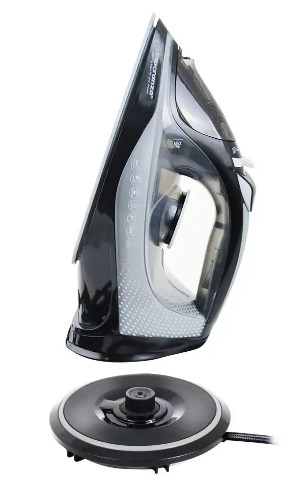 Esperanza EHI011 Steam iron Ceramic soleplate Grey, Black 2600 W