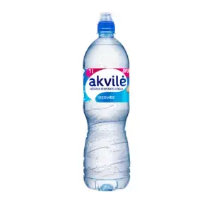 Natūralus mineralinis vanduo AKVILĖ Sport, negazuotas, 1 l, PET D