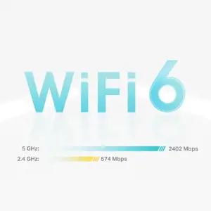 "TP-Link AX3000 Whole Home Mesh WiFi 6" sistema, balta, vidinė, CE: (2,4 GHz) <20 dBm (2,4 GHz) <23 dBm (5 GHz) FCC: <30 dBm (2,4 GHz) <30 dBm (5 GHz), 0-40 °C, -40-70 °C, 10-90 %.