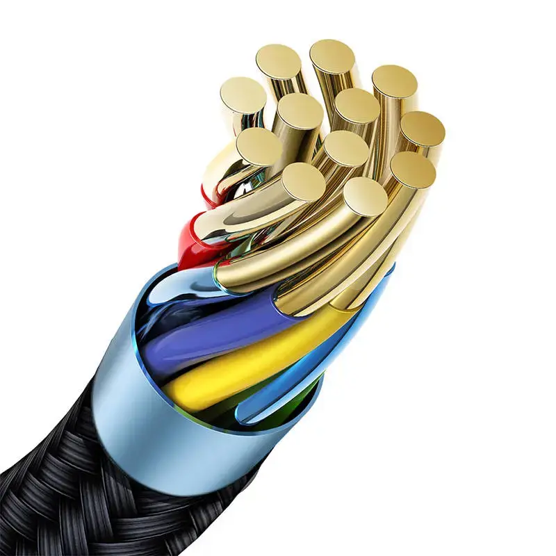 USB ir USB-C kabelis, "Mcdodo CA-7310", kampinis, 1,8 m (juodas)