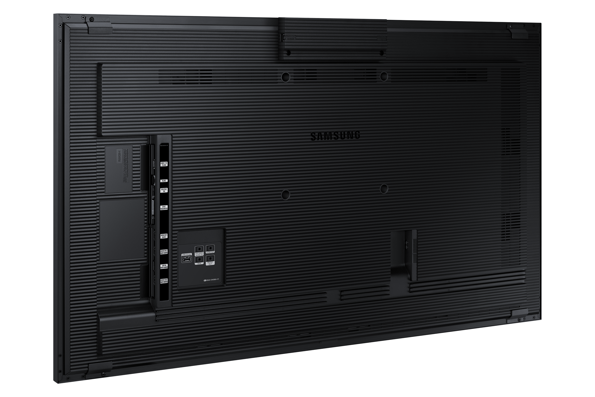 "Samsung QM43B-T", plokščias skaitmeninių reklaminių skydelių skydelis, 109,2 cm (43"), VA, 3840 x 2160 taškų, "Wi-Fi", 24/7