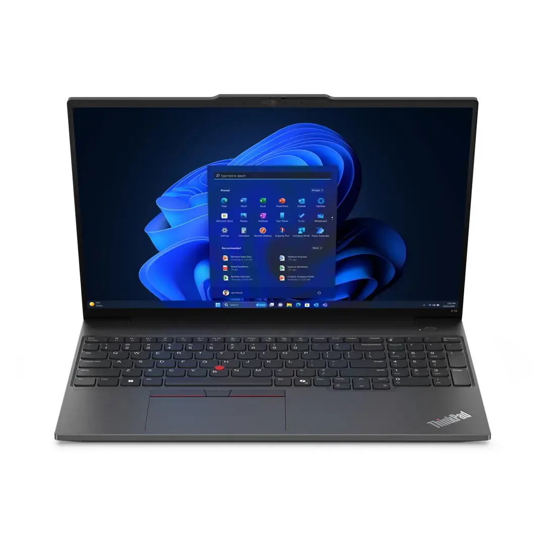 ThinkPad E16 Gen 2 Ryzen™ 5 7535U 256GB SSD 8GB 16" WUXGA (1920x1200) IPS WIN11 Pro 1YW