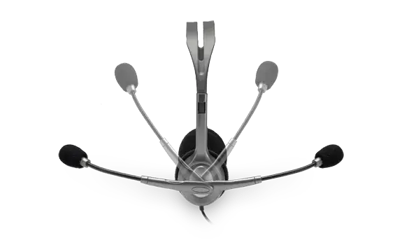 "Logitech H111", Laidinis, Biuro / skambučių centras, 20 - 20000 Hz, 74 g, Ausinės, pilkos spalvos