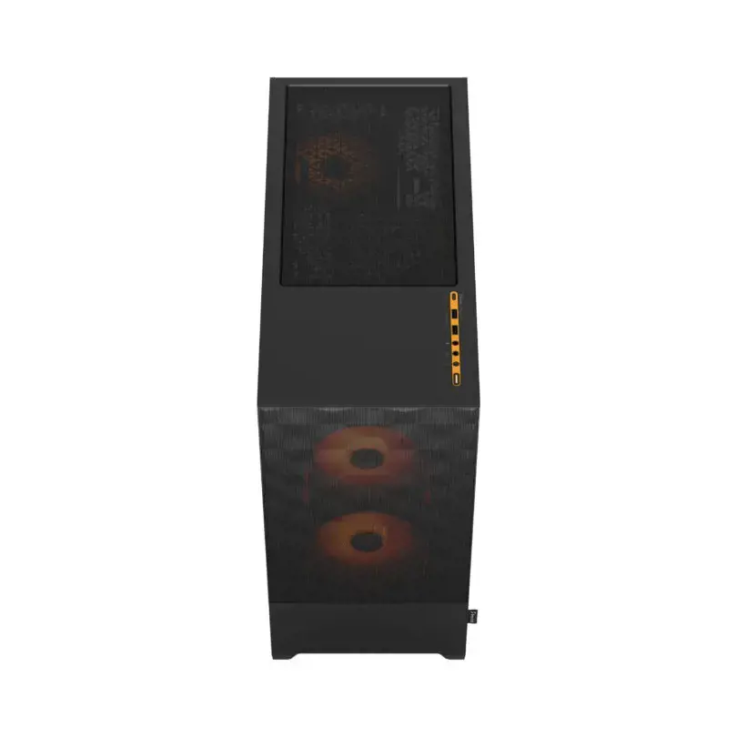 FRACTAL DESIGN "Pop Air" RGB oranžinis šerdis TG skaidrus atspalvis