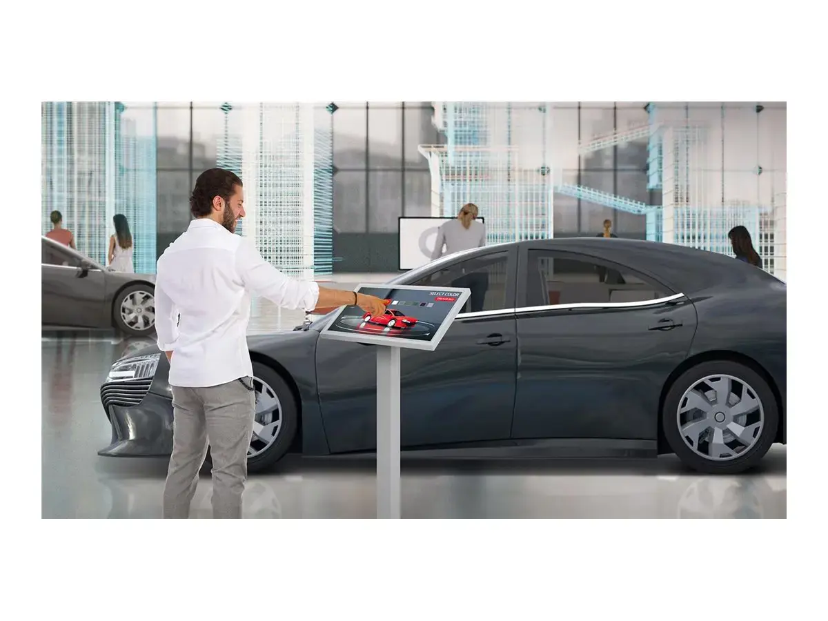 LG 27TNF3K-S, Digital signage flat panel, 68.6 cm (27"), LED, 1920 x 1080 pixels, 16/7