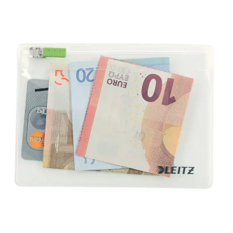 Aplankas-kišenėlė LEITZ COMPLETE, su užtrauktuku, XS (125 x 90 mm) dydis, (pak.- 2vnt.)