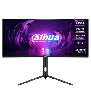 Dahua Technology LM30-E330CA, 76.2 cm (30"), 2560 x 1080 pixels, UltraWide Full HD, LCD, 1 ms, Blac…