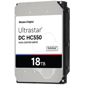 WESTERN DIGITAL Ultrastar DC HC550 18TB kietasis diskas SATA Ultra 512MB 7200RPM 512E SE NP3 DC HC5…