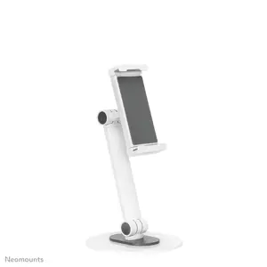"Neomounts by Newstar" planšetinio kompiuterio stovas, Mobilusis telefonas/išmanusis telefonas, Planšetinis kompiuteris/UMPC, Pasyvus laikiklis, Stalas, Baltas