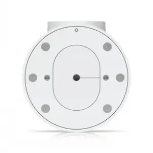 UBIQUITI CAMERA COMPACT JUNCTION BOX WHITE. TAMPER-RESISTANT JUNCTION BOX FOR COMPACT UNIFI DOME AND TURRET CAMERAS THAT ENHANCES MOUNTING DURABILITY, AESTHETICS, AND EASE OF MAINTENANCE