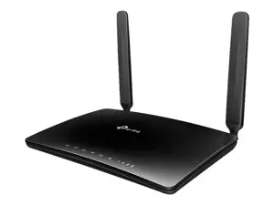 TP-Link Archer MR200, "Wi-Fi 5" (802.11ac), dviejų dažnių (2,4 GHz / 5 GHz), Ethernet LAN, 3G, juodas, stalinis maršrutizatorius