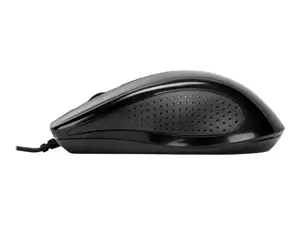 Targus Full-Size Optical Antimicrobial Wired Mouse | Targus Mouse | Full-Size Optical Antimicrobial | Wired | Black