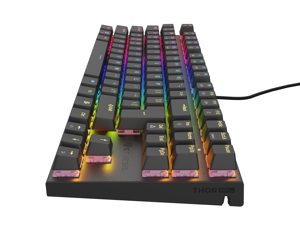 Genesis | THOR 303 | Mechanical Gaming Keyboard | Wired | US | Outemu Peach Silent | Black