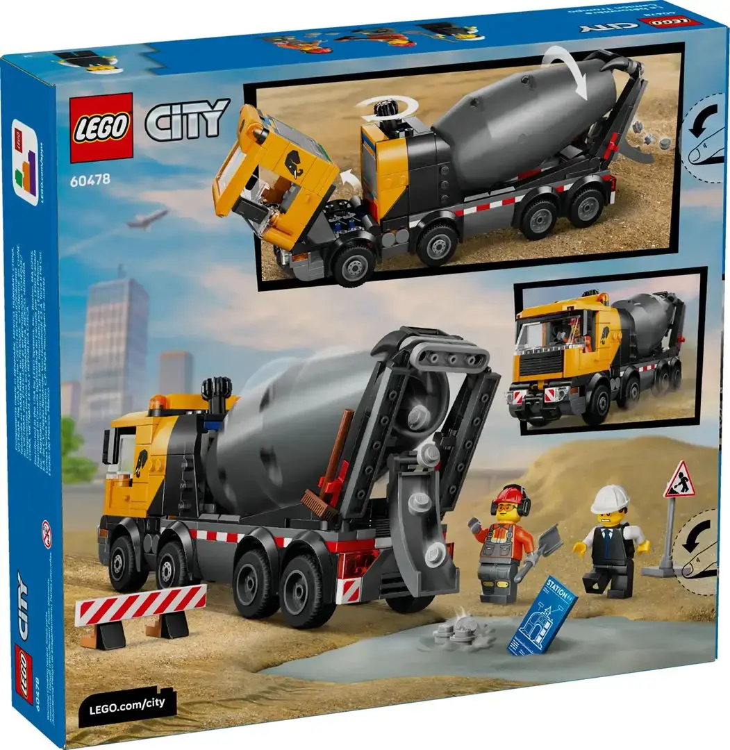 LEGO CITY 60478 Cement Mixer
