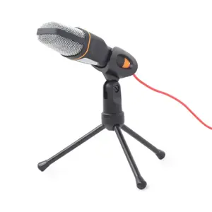 GEMBIRD MIC-D-03 Gembird Stalinis mikrofonas su trikoju, MIC-D-03, juodas