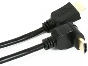 "Omega" kabelis HDMI 1,5 m kampinis (41855)
