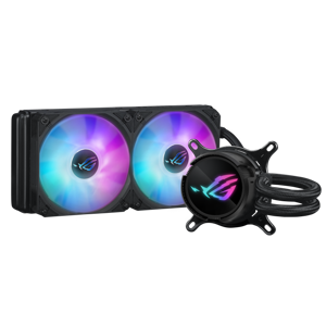ASUS ROG Strix LC III 240 ARGB, Liquid cooling kit, 12 cm, 36 dB, 70.38 cfm, Black