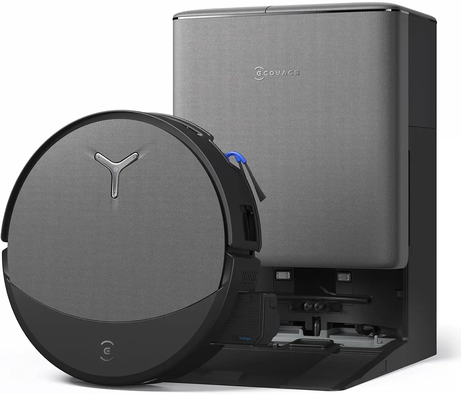 Dulkių siurblys-robotas Ecovacs DEEBOT T90 PRO OMNI, Juoda