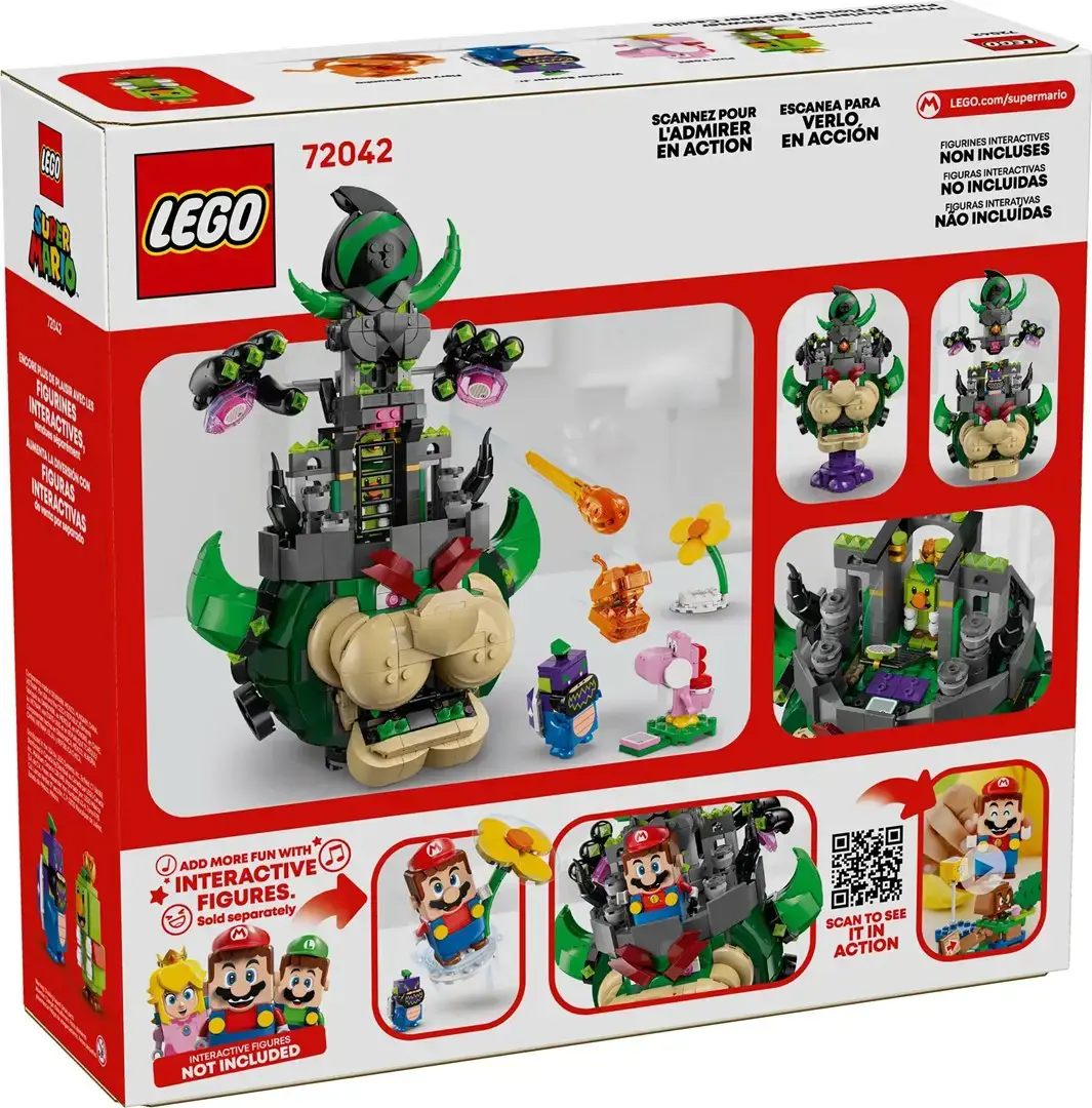 LEGO SUPER MARIO 72042 Prince Florian and Castle Bowser