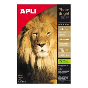 Blizgus Fotopopierius Apli, 240 g/m², 150 psl.