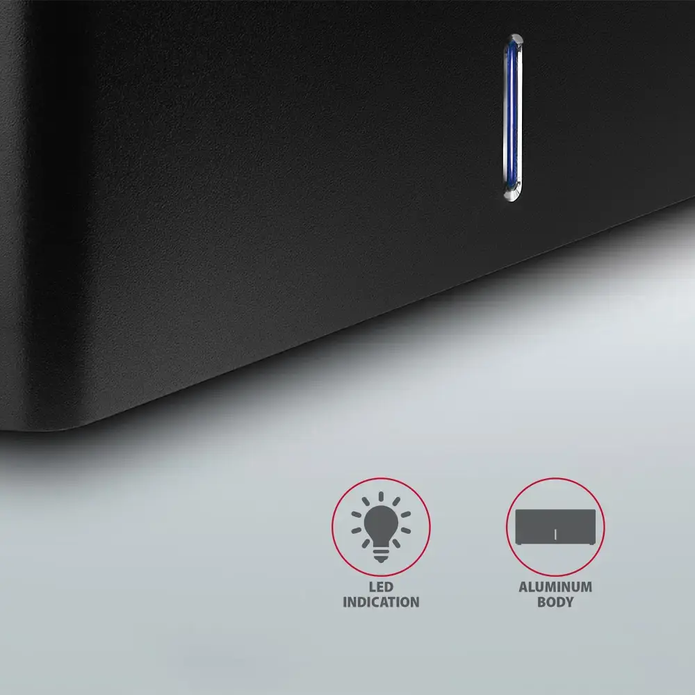 AXAGON ADSA-SN USB3.0 - 1x SATA 6G HDD doko stotelė, juoda