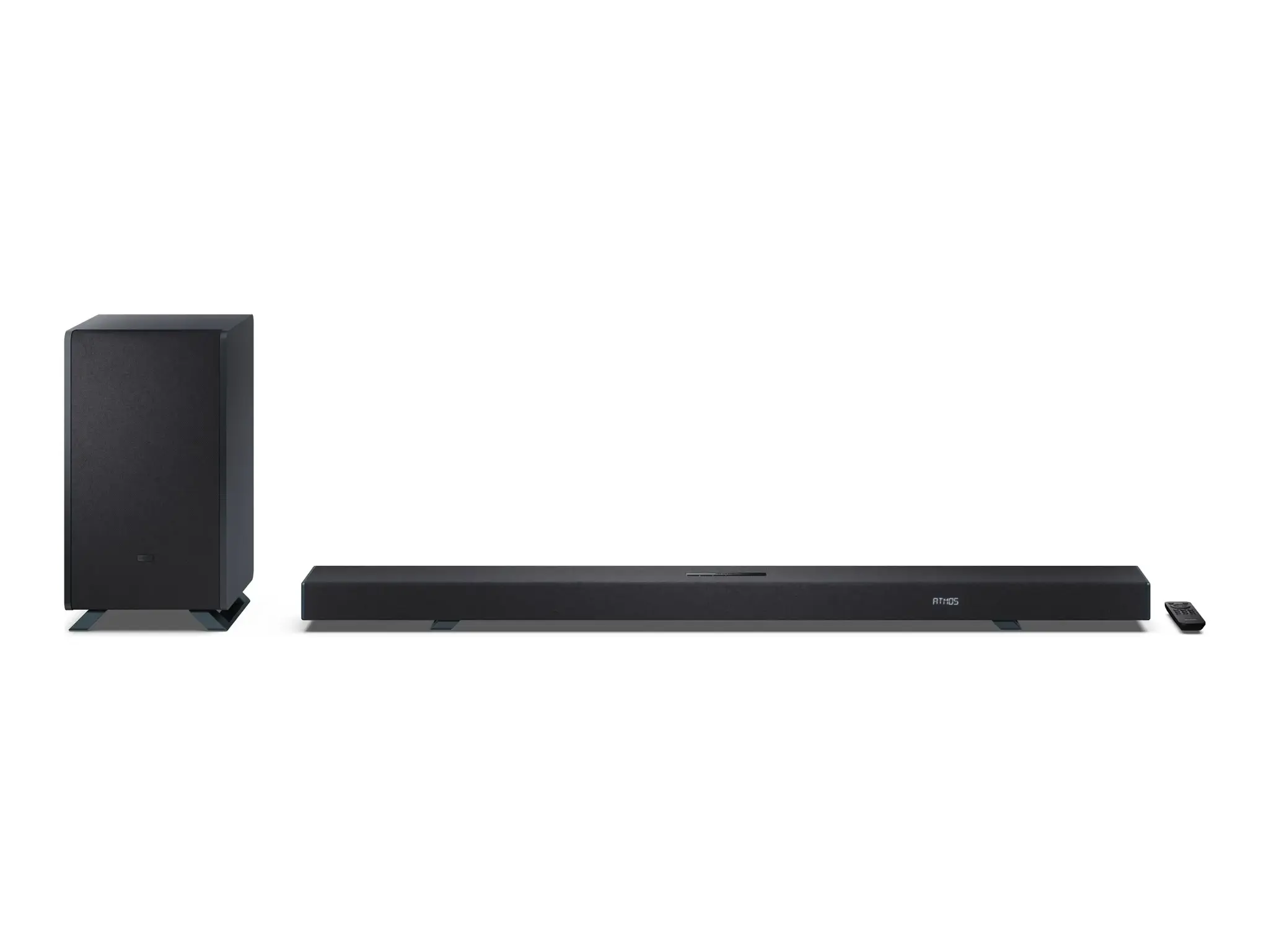 Sharp | 5.1.2 Dolby Atmos/DTS:X Soundbar with Wireless Subwoofer | HT-SBW55121(BK) | Bluetooth