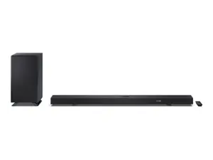 Sharp | 5.1.2 Dolby Atmos/DTS:X Soundbar with Wireless Subwoofer | HT-SBW55121(BK) | Bluetooth