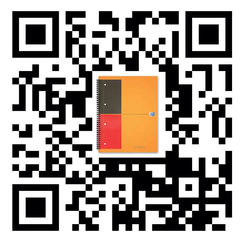 Sąsiuvinis su spirale OXFORD INTERNATIONAL NOTEBOOK, A4+, 80 lapų, langeliais