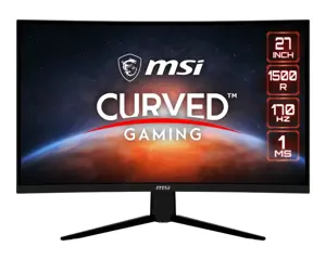LCD Monitor MSI G273CQ 27" Gaming/Curved 2560x1440 16:9 170Hz Matte Tilt Colour Black G273CQ