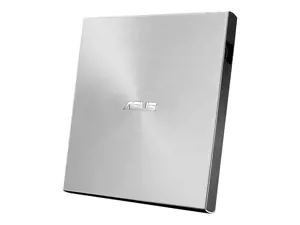 ASUS SDRW-08U7M-U, sidabrinis, dėklas, vertikalus/horizontalus, stalinis/nešiojamasis kompiuteris, DVD±RW, USB 2.0