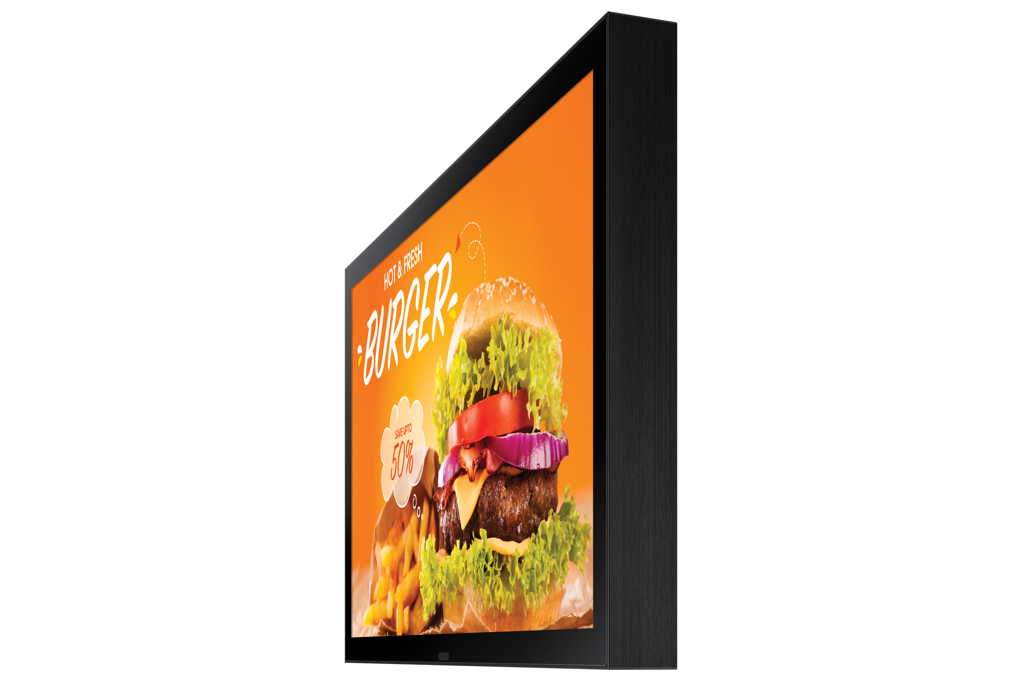 "Samsung" LH24OHBEBGBGBXEN, Skaitmeninės reklamos plokščias skydelis, 61 cm (24"), IPS, 1920 x 1080 taškų, "Wi-Fi