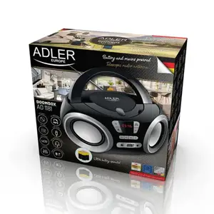 Adler AD 1181 CD|MP3|USB|FM BOOMBOX