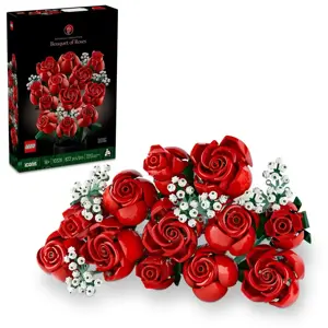 LEGO IKONOS 10328 ROŽIŲ PUOKŠTĖ SU GĖLĖMIS