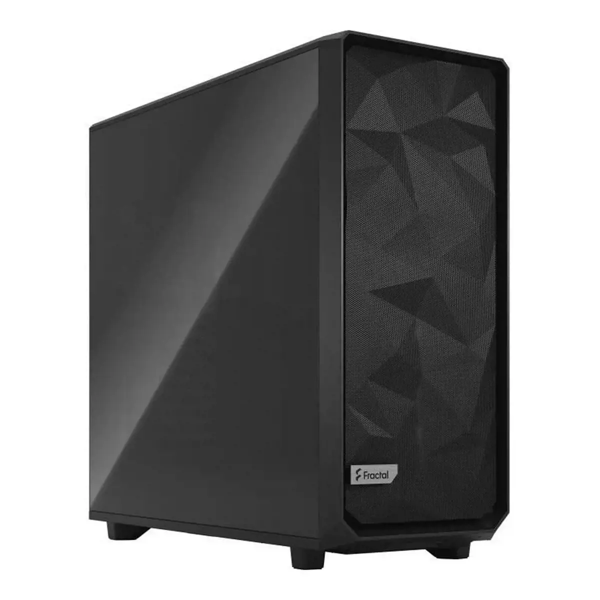 "Fractal Design Meshify 2 XL Light" grūdintas stiklas, kompiuteris, juodas, ATX, EATX, micro ATX, Mini-ITX, SSI CEB, plienas, grūdintas stiklas, žaidimų, 18,5 cm