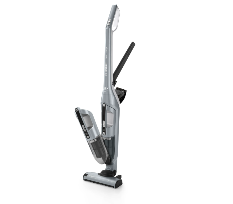 Bosch Vacuum Cleaner | BCH3P210 Series 4 | Cordless operating | Handstick | 21.6 V | Operating time (max) 50 min | Silver | Warranty 24 month(s)