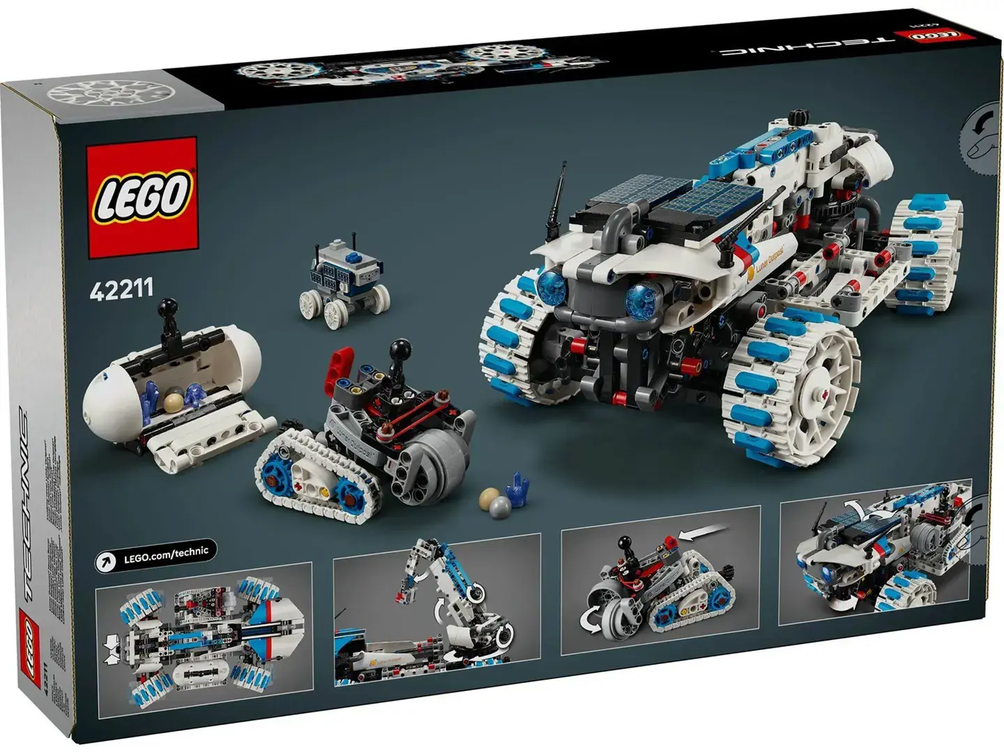 LEGO TECHNIC 42211 Lunar Outpost Moon Rover