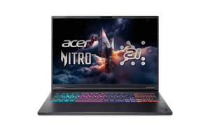 Nešiojamas kompiuteris Acer Nitro 18 AI AN18-61-R25V, 350, 1000 GB, 18 Coliai, Windows 11 Home