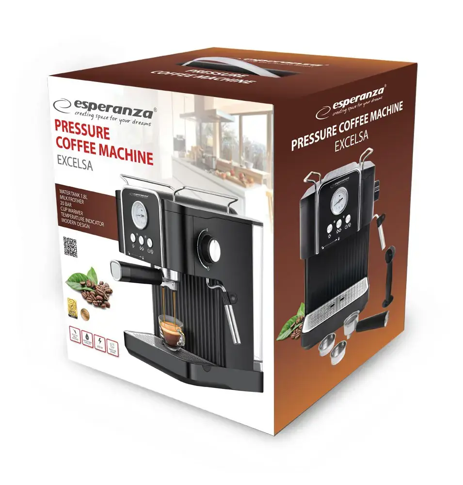 Kavos aparatas ESPERANZA EKC010, 850 W, Cob coffee maker
