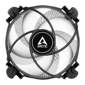 ARCTIC Alpine 17 - Compact Intel CPU Cooler, Air cooler, 9.2 cm, 100 RPM, 2000 RPM, 0.3 sone, Black, Silver