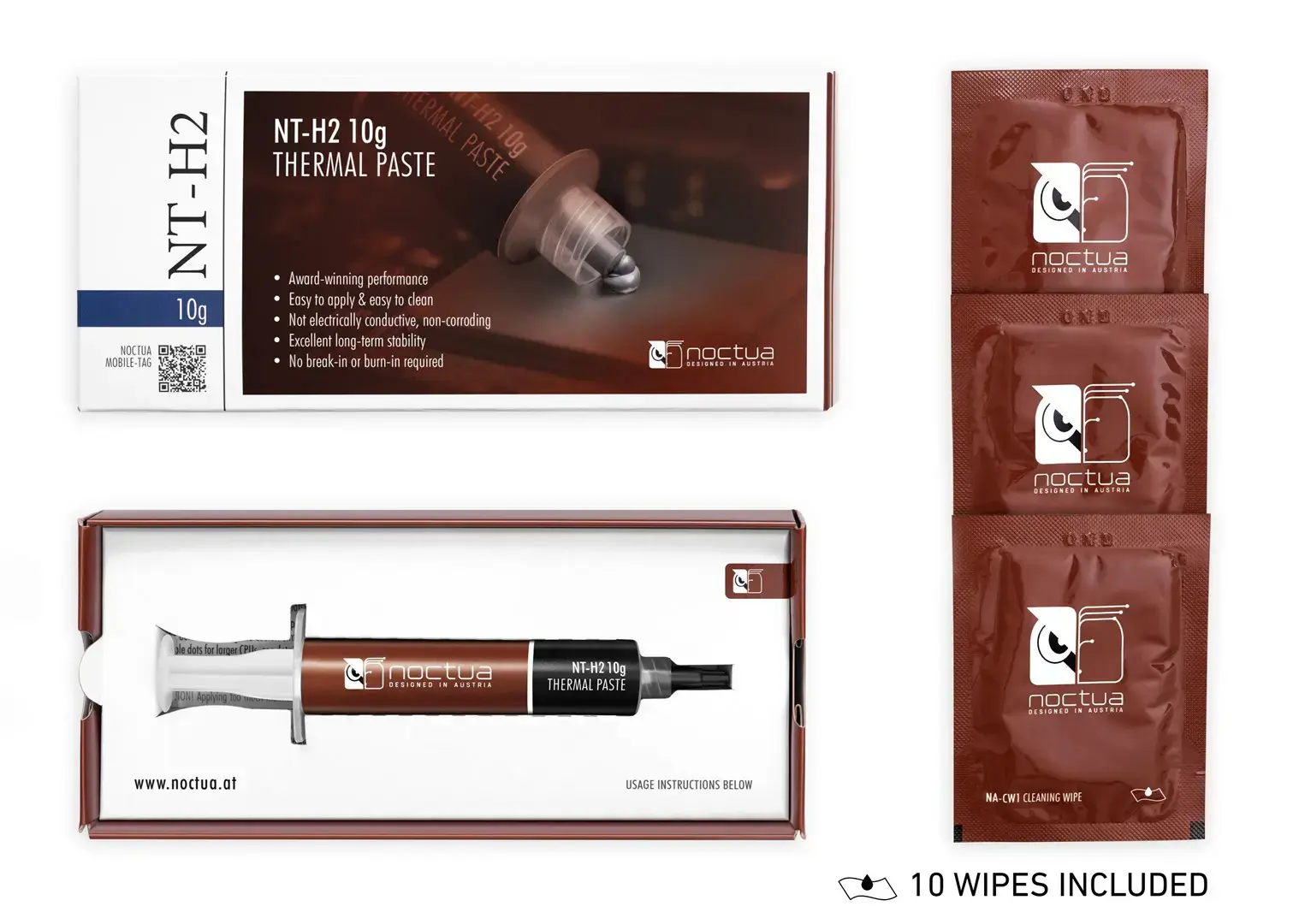 NOCTUA NT-H2 šilumai laidi pasta 10g
