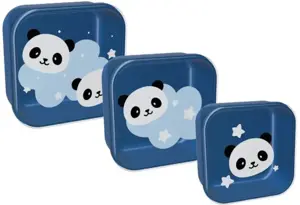 Itotal Panda priešpiečių dėžučių rinkinys, 3vnt./pak.