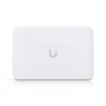 "Ubiquiti USW-Flex-Mini-3" 5 prievadų valdomas Gigabit Ethernet komutatorius, maitinamas 802.3af/at PoE arba 5V, 1A USB-C maitinimo adapteriu, 3 vnt.